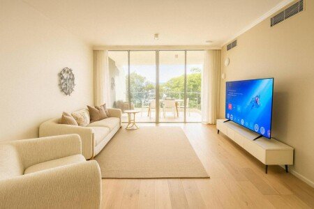 Apartment 3 bedrooms, with air conditioning