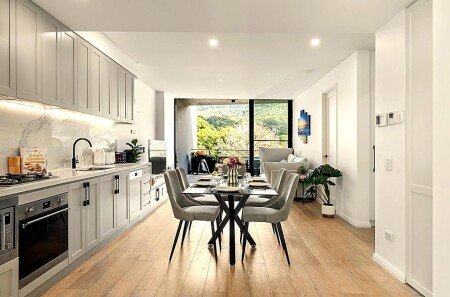Apartment 2 bedrooms, with garden
