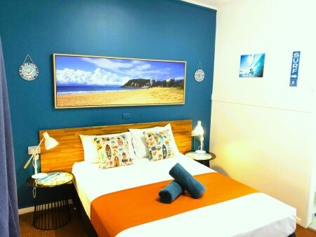 Hotel with garden