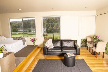 Apartment 1 bedroom, with garden