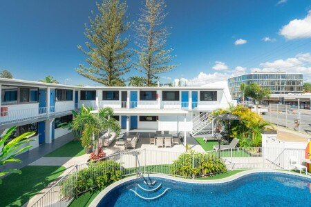 Hotel with pool
