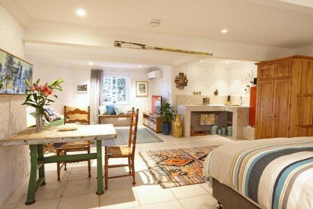Apartment 1 bedroom, with garden