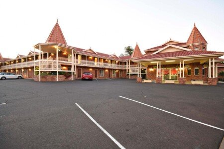Hotel with pool