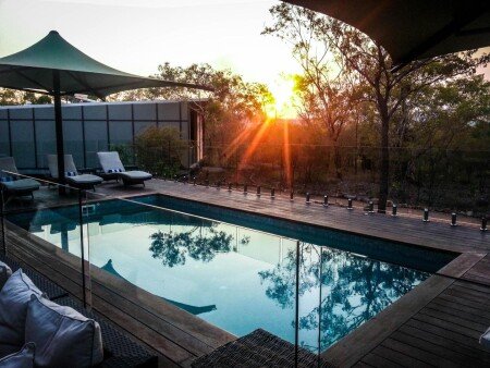 Chalet 1 bedroom, with pool
