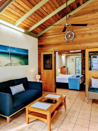 Apartment 1 bedroom, with garden