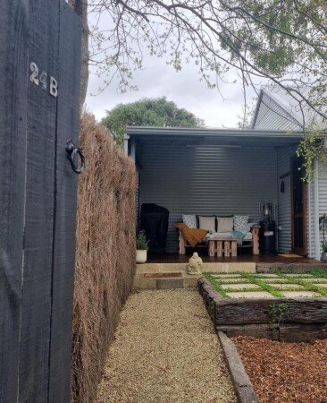 Apartment 1 bedroom, with garden