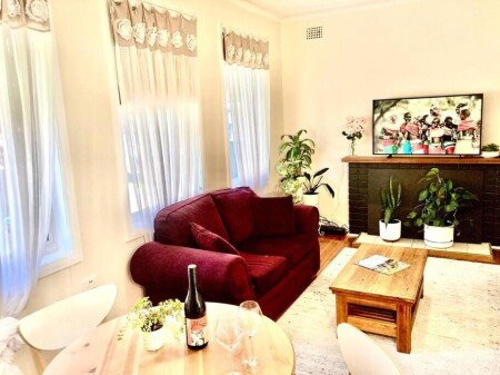 Apartment 2 bedrooms, with garden