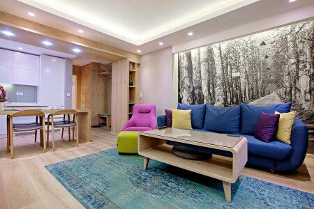 Wohnung 1 Schlafzimmer, mit Klimaanlage