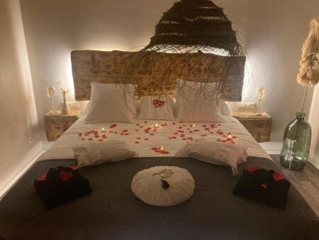 Bed and breakfast 1 slaapkamer, met jacuzzi