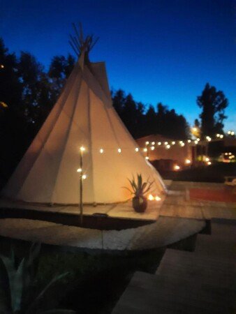 Tipi 1 chambre, avec jacuzzi