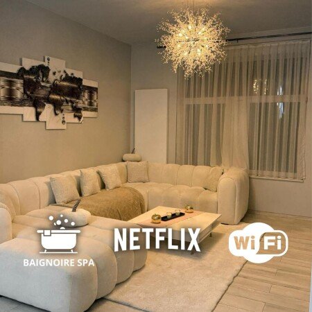 Maison 4 chambres, avec jacuzzi