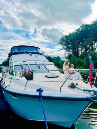 Bateau 3 chambres, avec jardin
