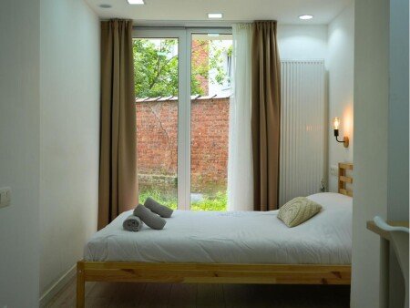 Duplex 3 chambres, avec jardin