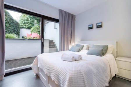 Appartement 1 chambre, avec jardin