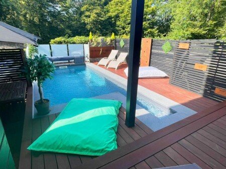 Appartement design, 1 chambre, avec jacuzzi