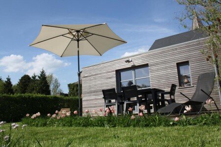 Maison de campagne 2 chambres, avec jardin