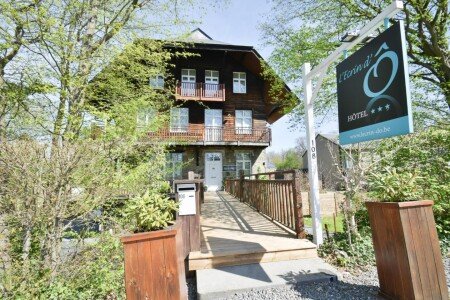 Hotel met tuin
