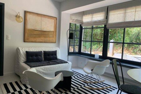 Appartement 2 chambres, avec jardin