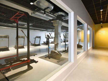 Hôtel avec salle de sport