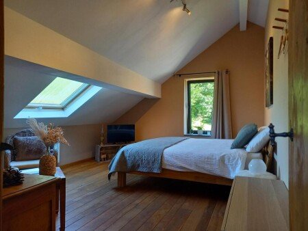 Bed and breakfast 1 slaapkamer, met zwembad