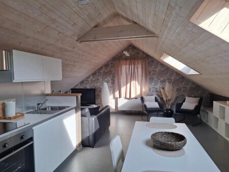 Maison 1 chambre, avec jardin