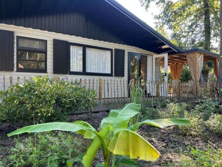 Chalet 2 chambres, avec jardin