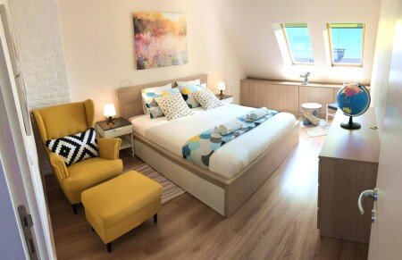 Wohnung 2 Schlafzimmer, mit Whirlpool