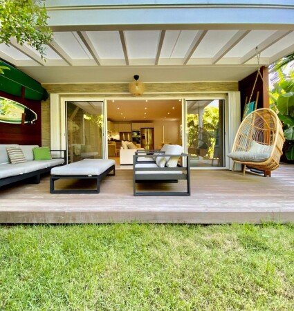 Villa 1 chambre, avec jardin