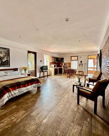 Apartamento 2 habitaciones, con jardín