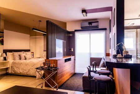 Apartamento 1 quarto, com piscina