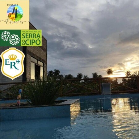 Pousada da juventude 1 convidado, com piscina