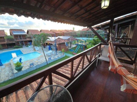 Chalé 1 quarto, com piscina