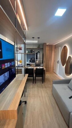 Apartamento 1 quarto, com ginásio