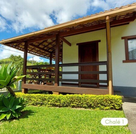 Chalé 2 convidados, com jardim