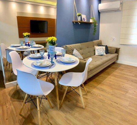 Apartamento 1 quarto, com jardim