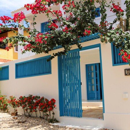 Apartamento 6 convidados, com jardim