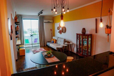 Apartamento 2 quartos, com ar condicionado