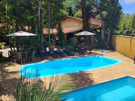 Apartamento 1 convidado, com piscina