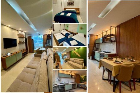 Apartamento 1 quarto, com piscina