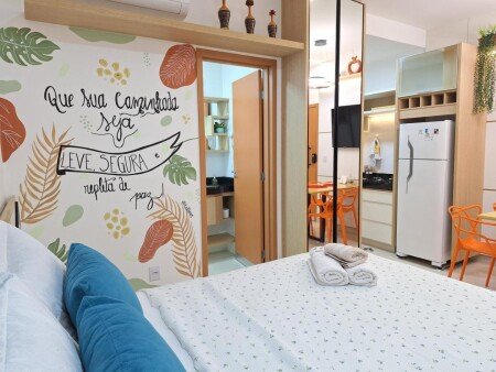 Apartamento 1 quarto, com ar condicionado