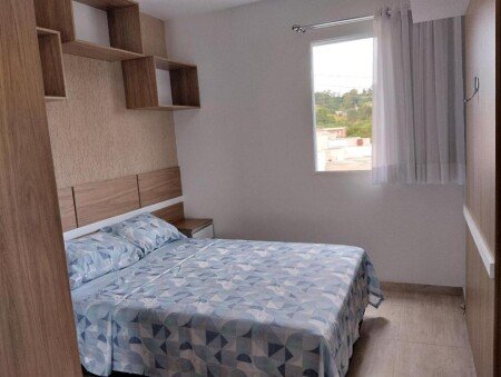 Apartamento 2 quartos, com jardim