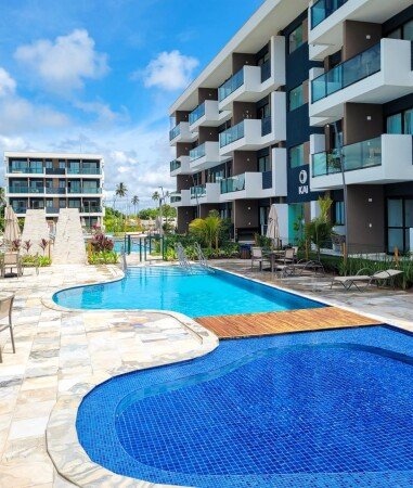 Apartamento 1 quarto, com piscina