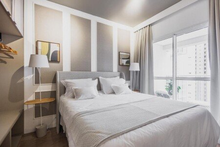 Apartamento 1 quarto, com piscina