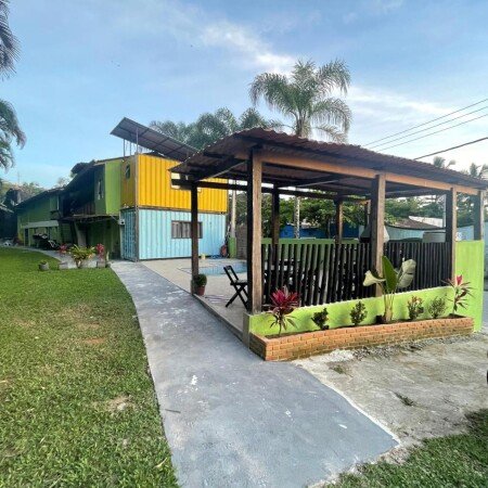 Pousada da juventude 1 convidado, com piscina