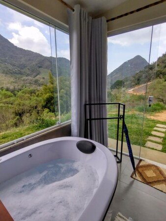 Chalé 1 convidado, com jacuzzi