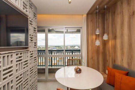 Casa 1 quarto, com piscina