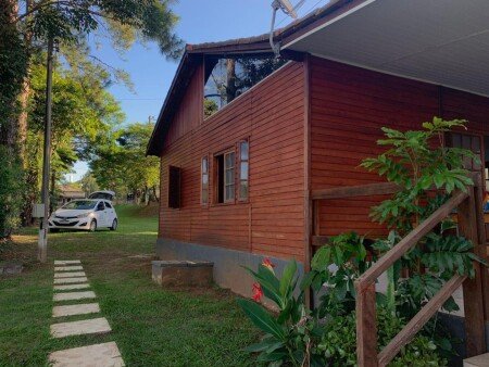 Chalé 1 quarto, com piscina