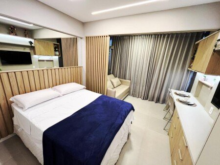 Apartamento 1 habitación, con piscina