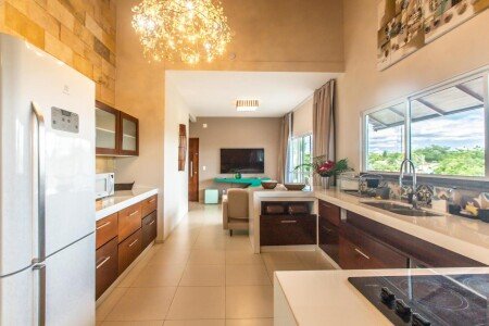 Apartamento 5 convidados, com piscina