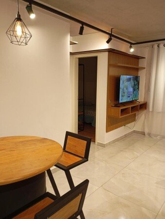 Apartamento 1 convidado, com jardim